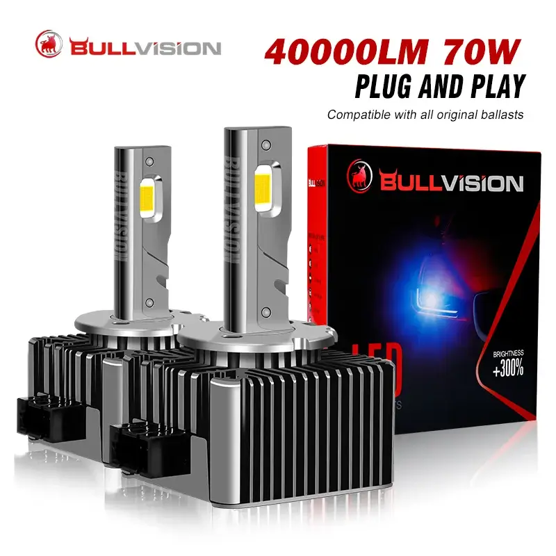 Bullvision D1S LED Headlights HID D3S D2S D4S D4R D8S D1R D2R D3R